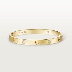 Cartier Gold and Diamond Bracelet